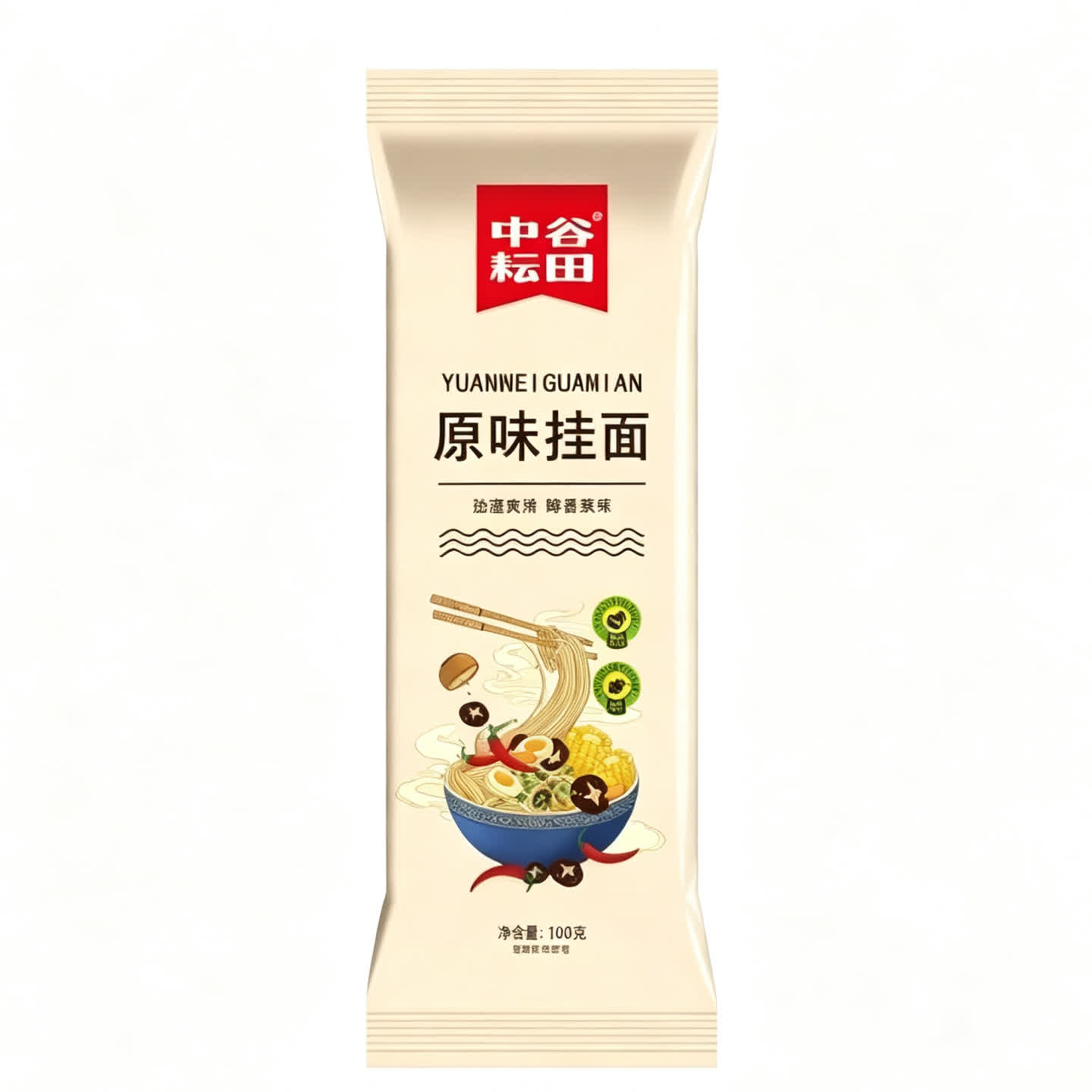【周老师补贴】【到手1袋】食用杂粮原味挂面100g 到手价¥9.90