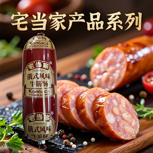 110克果木烟熏肠哈尔滨红肠即食香肠火腿独立包装