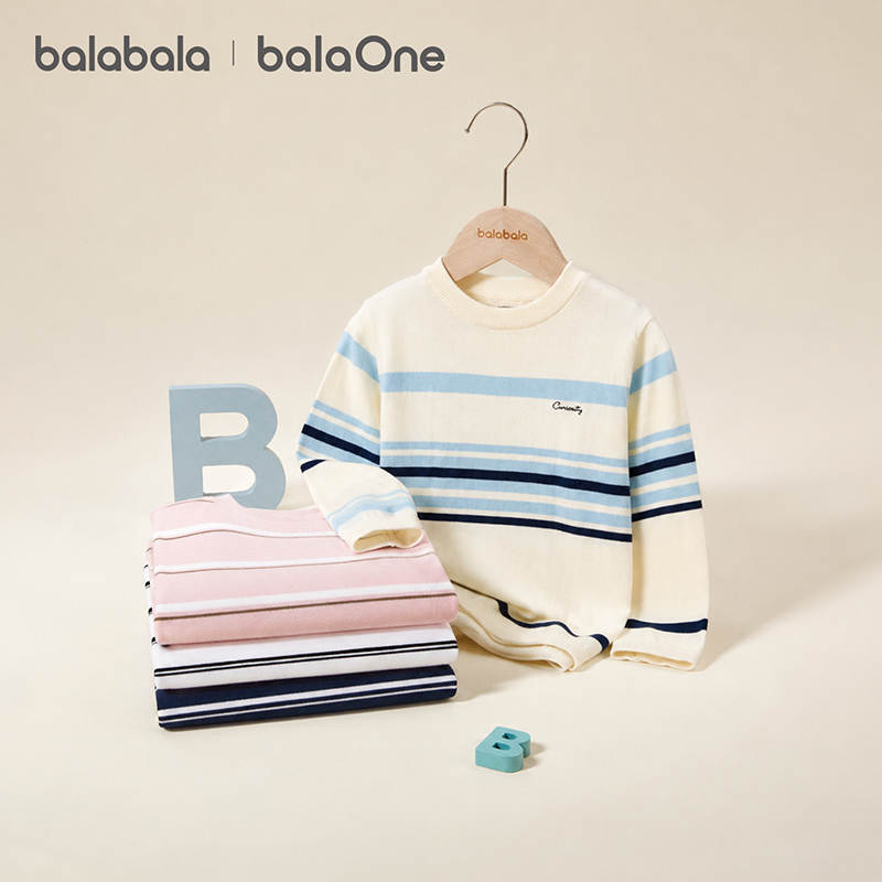 090-180【balaOne】巴拉巴拉毛衣套头毛衫208326103208 到手价¥85.00