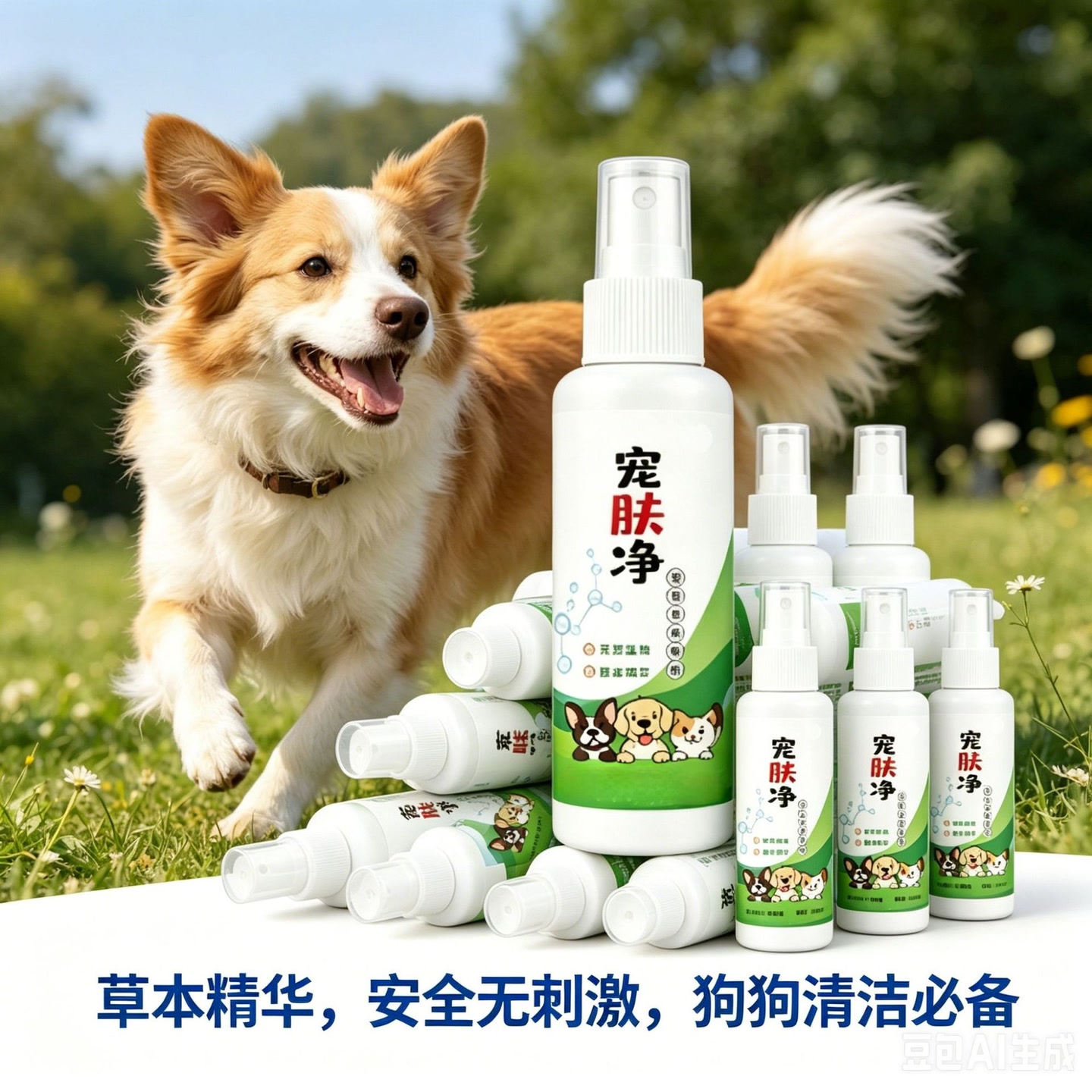 【视频同款】宠物皮肤喷剂猫咪狗狗通用细菌清洁皮肤外用h8 到手价¥19.90