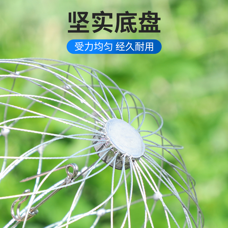 手竿台钓螃蟹笼河蟹钩钓螃蟹套钓大闸蟹工具自动蟹笼网红螃蟹 图片 5