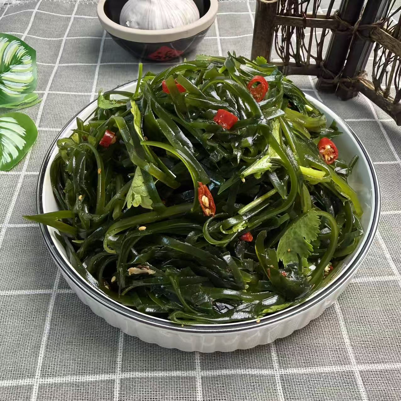 狼小美 无盐干海带丝干货特产脆嫩爽口凉拌炖汤【粉丝福利】 图片 4