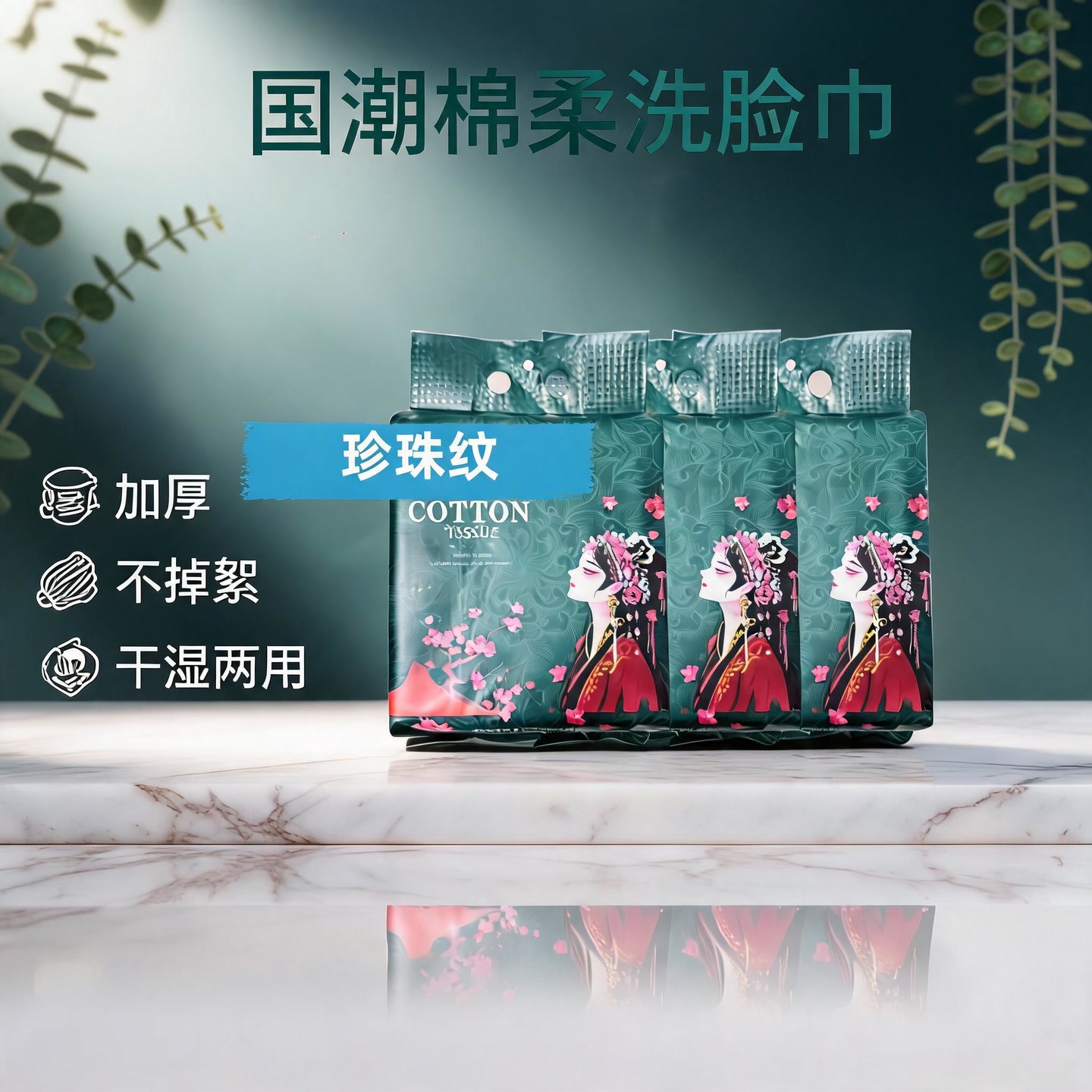 【爆款推荐H】一次性抽取式洗脸巾洁面巾干湿两用擦脸巾家用好物 到手价¥8.99