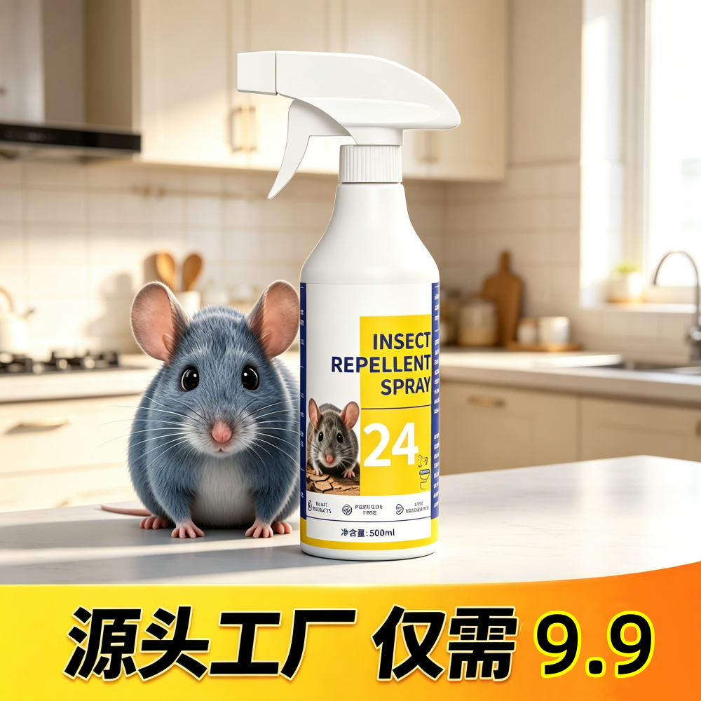 抢！仅需9.9 草本植物老鼠喷雾 到手价¥9.90