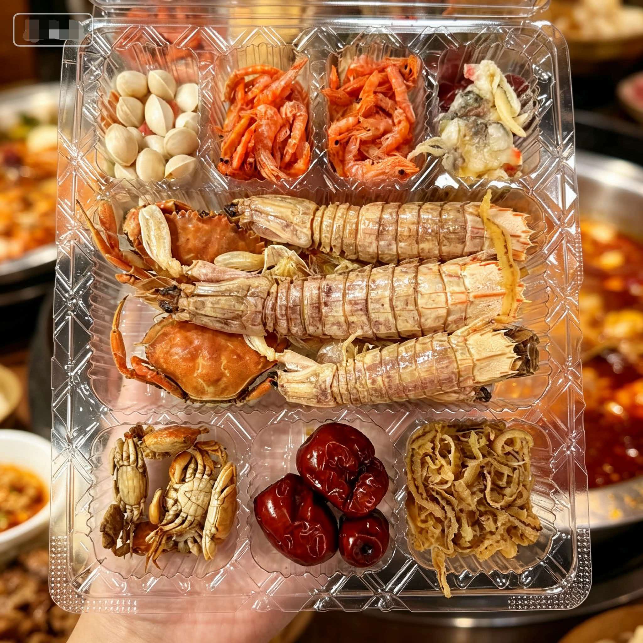（五盒）干海鲜火锅底料 东北老式汆锅底料 100克/盒 到手价¥19.80
