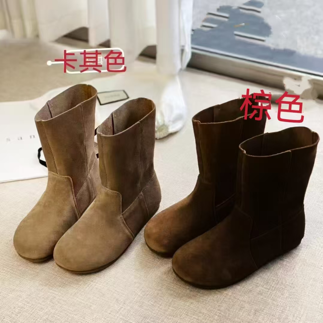 D031秋款韩版复古短靴 到手价¥39.99