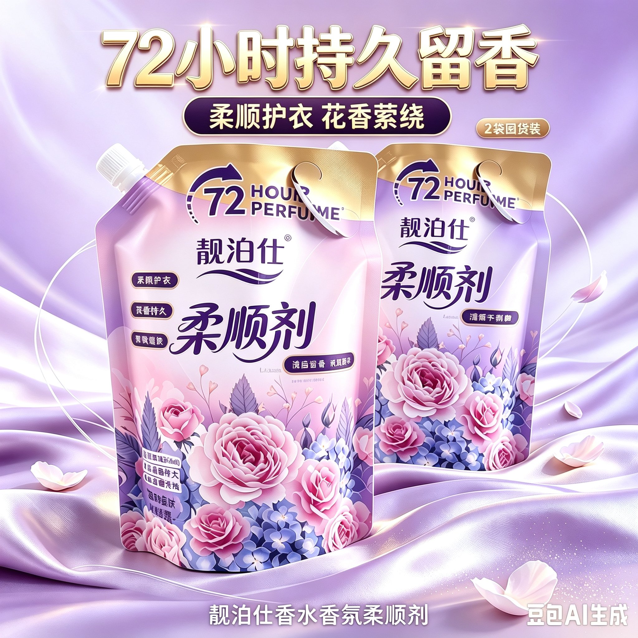 靓泊仕柔顺剂持久香900克 到手价¥10.99