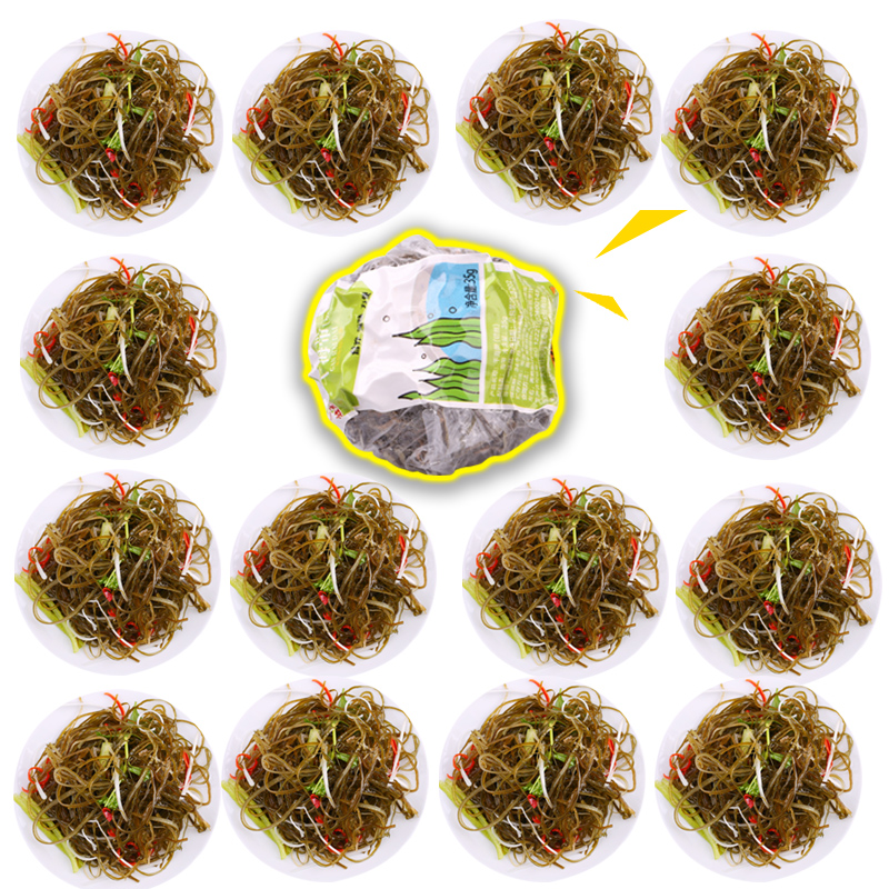 【壮元海】海带丝干货细丝干海带压缩海带球35g*12包盒装AV41G 图片 5